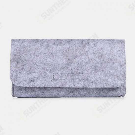 Felt Power Pack Phone Charging Treasure Storage Bag Data Cable Finishing Bag Felt Power Pack Phone Charging Treasure Storage Bag Data Cable Finishing Bag
