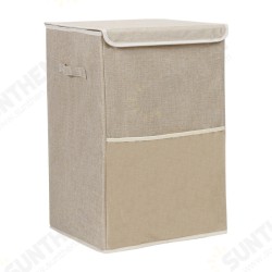 Folding Household Large Capacity Washable Moisture-Proof Wear-Resisting Cotton And Linen Dirty Clothes Toys Basket Storage Box Organizer Folding Household Large Capacity Washable Moisture-Proof Wear-Resisting Cotton And Linen Dirty Clothes Toys Basket Storage Box Organizer