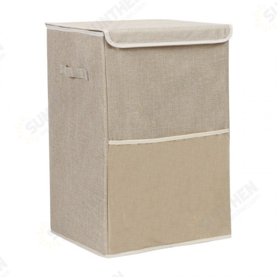 Folding Household Large Capacity Washable Moisture-Proof Wear-Resisting Cotton And Linen Dirty Clothes Toys Basket Storage Box Organizer Folding Household Large Capacity Washable Moisture-Proof Wear-Resisting Cotton And Linen Dirty Clothes Toys Basket Storage Box Organizer