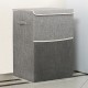 Folding Household Large Capacity Washable Moisture-Proof Wear-Resisting Cotton And Linen Dirty Clothes Toys Basket Storage Box Organizer