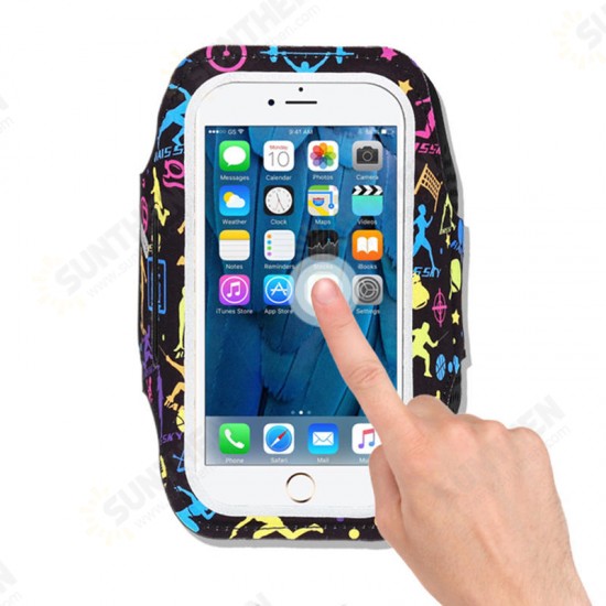 Outdoor Running Waterproof Screen Touch Arm Bag Pouch for Xiaomi Mobile Phone under 5.5 inch
