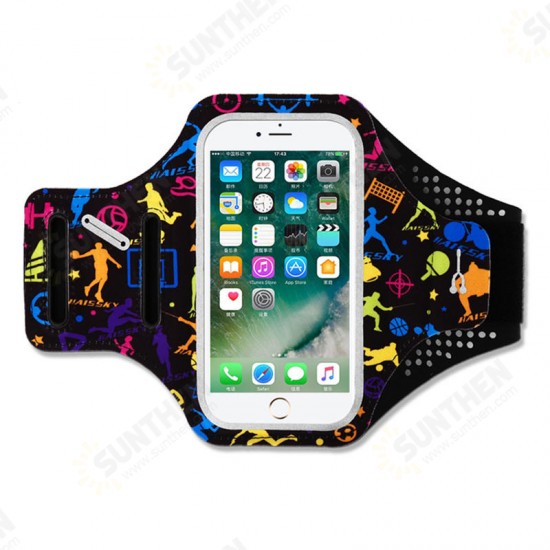 Outdoor Running Waterproof Screen Touch Arm Bag Pouch for Xiaomi Mobile Phone under 5.5 inch