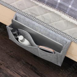 Hanging Bag Bedside Storage Organizer Bed Felt Pocket Sofa Armrest Phone Holder Hanging Bag Bedside Storage Organizer Bed Felt Pocket Sofa Armrest Phone Holder