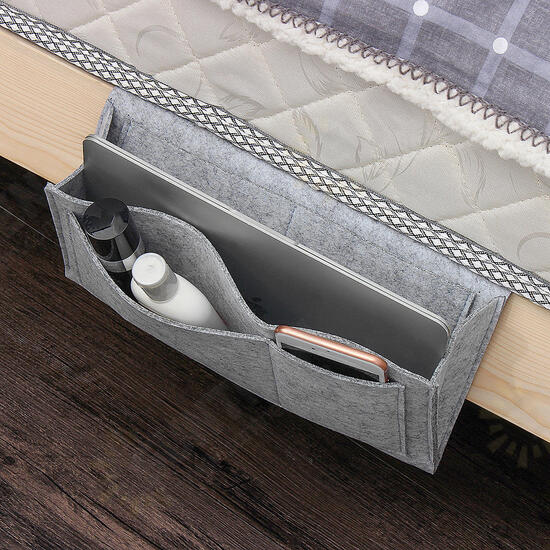 Hanging Bag Bedside Storage Organizer Bed Felt Pocket Sofa Armrest Phone Holder Hanging Bag Bedside Storage Organizer Bed Felt Pocket Sofa Armrest Phone Holder