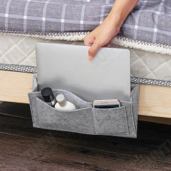 Hanging Bag Bedside Storage Organizer Bed Felt Pocket Sofa Armrest Phone Holder Hanging Bag Bedside Storage Organizer Bed Felt Pocket Sofa Armrest Phone Holder