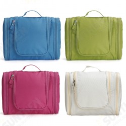 Hook Design Double-Sided Zipper Large Capacity Makeup Brushing Storage Bag Hook Design Double-Sided Zipper Large Capacity Makeup Brushing Storage Bag