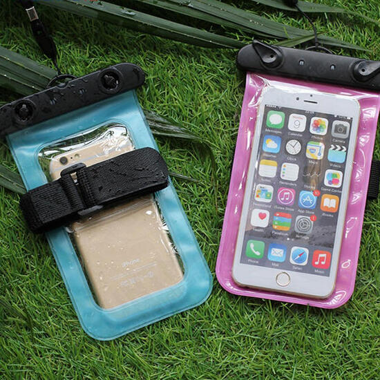 IPX8 Waterproof Cell Phone Sealed Bag Pouch with Arm Band for Phone Under 6 Inches Phone IPX8 Waterproof Cell Phone Sealed Bag Pouch with Arm Band for Phone Under 6 Inches Phone