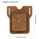 Retro First-Layer Genuine leather Mobile Phone Storage Bag Wallet Belt Waist Packs