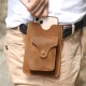 Retro First-Layer Genuine leather Mobile Phone Storage Bag Wallet Belt Waist Packs