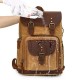 K-86 Travel Multi-Pocket Large Capacity Geniune Leather Macbook Storage Bag Backpack