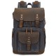 K-86 Travel Multi-Pocket Large Capacity Geniune Leather Macbook Storage Bag Backpack