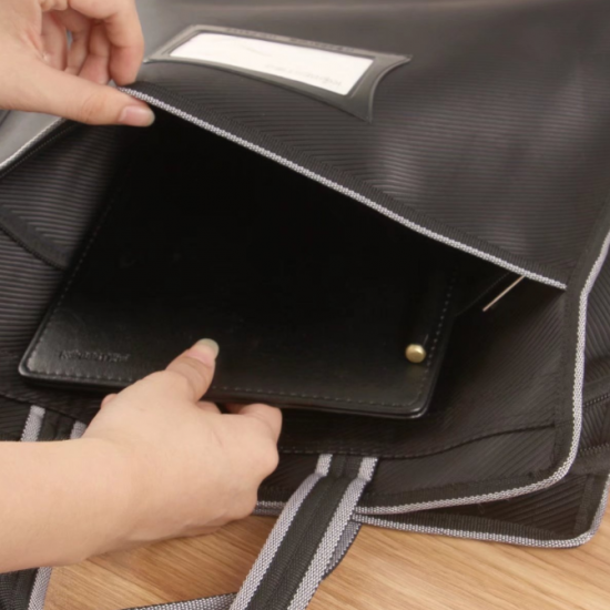 Large Capacity Multi-Pocket Document Macbook Storage Bag Briefcase Handbag