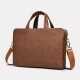 14 inch Fashion Multifunction PU Leather Waterproof Macbook Storage Bag Briefcases Crossbody Bag