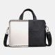 14 inch Fashion Multifunction PU Leather Waterproof Macbook Storage Bag Briefcases Crossbody Bag