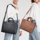 14 inch Fashion Multifunction PU Leather Waterproof Macbook Storage Bag Briefcases Crossbody Bag
