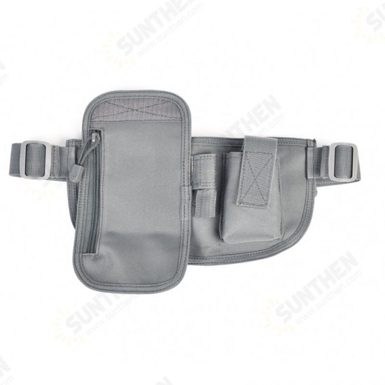 Tactical Multifunctional Waterproof Sports Waist Belt Pack Wallet Phones Cards Storage Bag