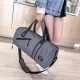 Large Capacity Waterproof Outdoor Sports Fitness Bag Shoulder Bag Duffel Gym Bag with Shoes Compartment