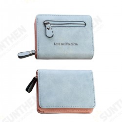 Love and Freedom Women PU Leather Zipper with Card Slots Short Phone Purse Wallet Coin Clutch Handbag Love and Freedom Women PU Leather Zipper with Card Slots Short Phone Purse Wallet Coin Clutch Handbag