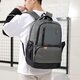 Men Oxford Extension Capacity Multi-Pocket Business Macbook Storage Bag Backpack