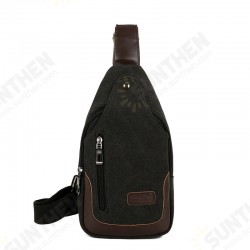 Men Sports Casual Canvas Mobile Phone Storage Crossbody Bag Chest Bag Men Sports Casual Canvas Mobile Phone Storage Crossbody Bag Chest Bag