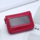 Mini Casual Genuine Leather Multi-Card Slot Holder Coin Bags Purse Short Wallet