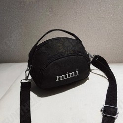 Mini Multi-Pocket Canvas Mobile Phone Storage Crossbody Shoulder Bag Mini Multi-Pocket Canvas Mobile Phone Storage Crossbody Shoulder Bag