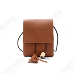 Mini PU Leather Hasp Vertical Tassel Shoulder Bag Phone Wallet for iPhone Xiaomi Samsung Mini PU Leather Hasp Vertical Tassel Shoulder Bag Phone Wallet for iPhone Xiaomi Samsung