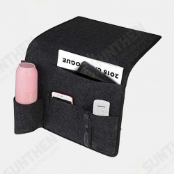 Multi-Pocket Sofa Bedside Felt Digital Remote Control Book Phones Hanging Storage Bag Multi-Pocket Sofa Bedside Felt Digital Remote Control Book Phones Hanging Storage Bag