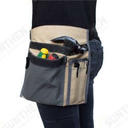 Multi-Pocket Wear-Resistant Canvas Repair Tools Storage Bag Plumber Waist Packs Multi-Pocket Wear-Resistant Canvas Repair Tools Storage Bag Plumber Waist Packs