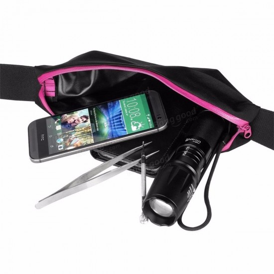 Multifunction Running Sports Waist Pack Outdoor Waterproof Bag For Phone Under 5.2 Inch