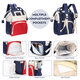 Multifunctional Large Capacity Waterproof Oxford Cloth Mobile Phone Tablet Diaper Storage Bag Backpack Multifunctional Large Capacity Waterproof Oxford Cloth Mobile Phone Tablet Diaper Storage Bag Backpack