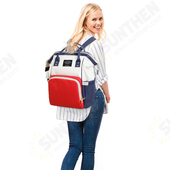 Multifunctional Large Capacity Waterproof Oxford Cloth Mobile Phone Tablet Diaper Storage Bag Backpack Multifunctional Large Capacity Waterproof Oxford Cloth Mobile Phone Tablet Diaper Storage Bag Backpack