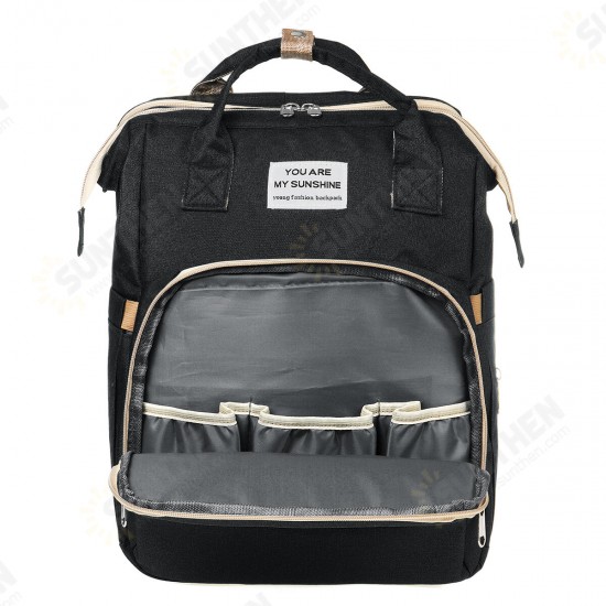 Multifunctional 2-IN-1 Large Capacity Folding Travel Baby Infant Crib Diaper Macbook Storage Mummy Bag Backpack Multifunctional 2-IN-1 Large Capacity Folding Travel Baby Infant Crib Diaper Macbook Storage Mummy Bag Backpack