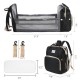 Multifunctional 2-IN-1 Large Capacity Folding Travel Baby Infant Crib Diaper Macbook Storage Mummy Bag Backpack Multifunctional 2-IN-1 Large Capacity Folding Travel Baby Infant Crib Diaper Macbook Storage Mummy Bag Backpack
