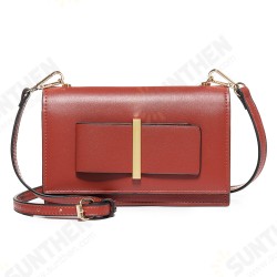 Multifunctional 2-Layer Large Capacity with Multi-Card Slots Mobile Phone Storage Crossbody Shoulder Bag