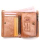Multifunctional Business Vintage Multi-Card Slots Holder with Detachable Coin Bag Genuine Leather Men Wallet