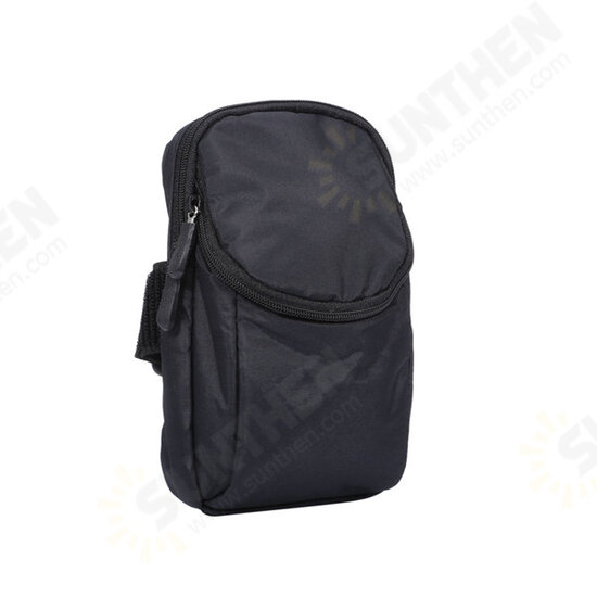 Multifunctional Double Layer Sport Running Adjustable Waist Bag Arm Bag for Phone Under 6.3-inch