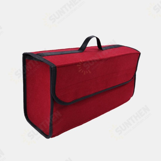 Multifunctional Large Capacity Felt Car Trunk Storage Bag Car Supplies Tail Box Organizer Multifunctional Large Capacity Felt Car Trunk Storage Bag Car Supplies Tail Box Organizer