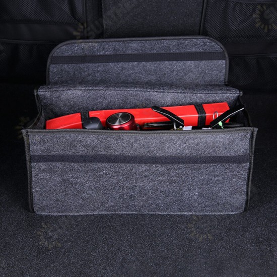 Multifunctional Large Capacity Felt Car Trunk Storage Bag Car Supplies Tail Box Organizer Multifunctional Large Capacity Felt Car Trunk Storage Bag Car Supplies Tail Box Organizer