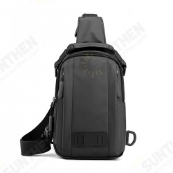 Multifunctional Men's Shoulder Bag with USB Charging Port Macbook Storage Messenger Bag Chest Bag Mobile Phone Bag Multifunctional Men's Shoulder Bag with USB Charging Port Macbook Storage Messenger Bag Chest Bag Mobile Phone Bag