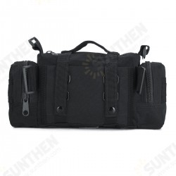 Multifunctional Outdoor Sports Hiking with Zippers Nylon Oxford Cloth Tactical Shoulder Bag Waist Pack Handbag Multifunctional Outdoor Sports Hiking with Zippers Nylon Oxford Cloth Tactical Shoulder Bag Waist Pack Handbag