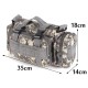 Multifunctional Outdoor Sports Hiking with Zippers Nylon Oxford Cloth Tactical Shoulder Bag Waist Pack Handbag Multifunctional Outdoor Sports Hiking with Zippers Nylon Oxford Cloth Tactical Shoulder Bag Waist Pack Handbag
