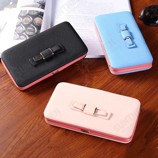 Multifunctional Phone Wallet Phone Bag Card Holder for 4.7-5.5 Inch Smart Phone for iPhone X Xiaomi
