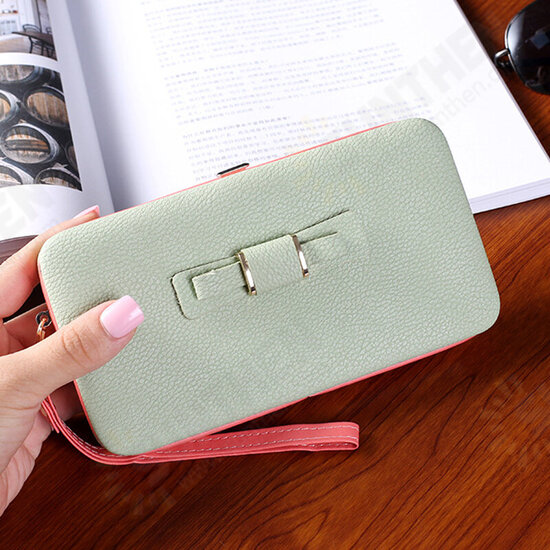 Multifunctional Phone Wallet Phone Bag Card Holder for 4.7-5.5 Inch Smart Phone for iPhone X Xiaomi