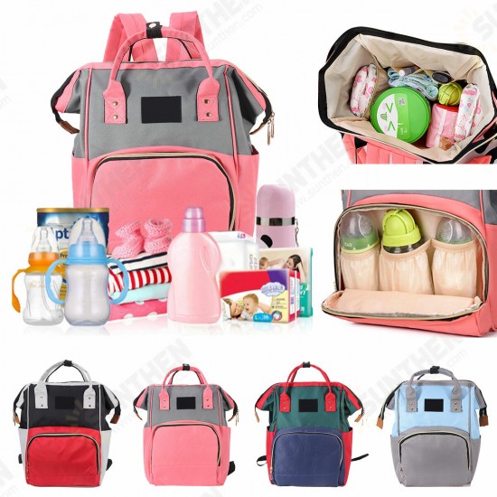 Multifunctional Waterproof Large Capacity Nappy Storage Mummy Bag Backpack For Mom Outdoors Travel Multifunctional Waterproof Large Capacity Nappy Storage Mummy Bag Backpack For Mom Outdoors Travel