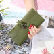 Multifunctional Women PU Leather Large Capacity Long Wallet Card Holder Phone Case Bag