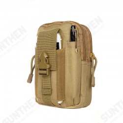 Outdoor Multi-Functional Tactical Waist Pack Bag Oxford Cloth Waterproof Running Belt Sports Storage Bag