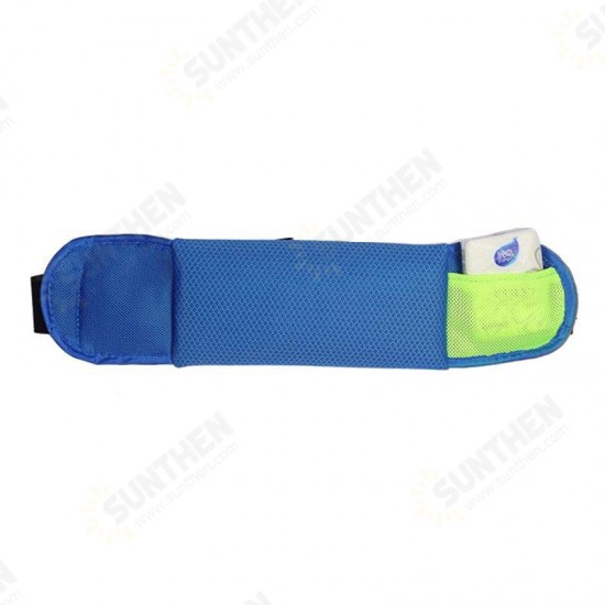 Outdoor Sports Large Capacity Breathable Reflective Stripe Earphone Hole Waist Bag for Mobile Phone