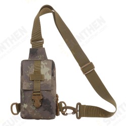Outdoor Tactical Large Capacity Zipper Cross Body Shoulder Bag Storage Pouch for iPhone Mobile Phone Outdoor Tactical Large Capacity Zipper Cross Body Shoulder Bag Storage Pouch for iPhone Mobile Phone