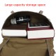 PU Leather Motorcycle Side Saddle Bag with 2 Large Pockets Mobile Phone Tablet Bottoles Repairing Storage Pouch